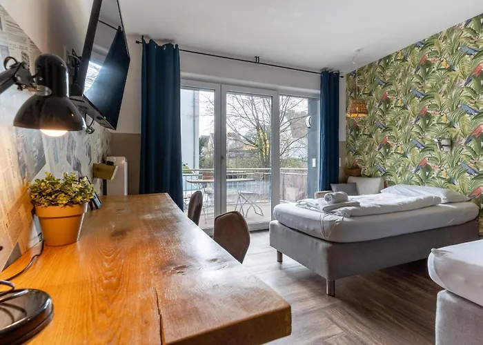 Aappartel Gaestehaus - Parkplatz - Zentral - 24h Check In * Bielefeld